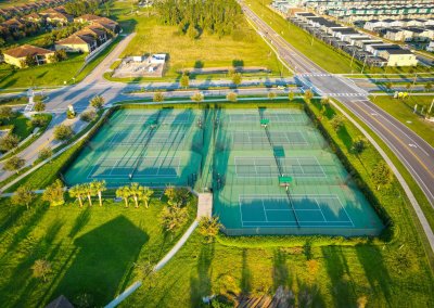 Oasis Club - The tennis courts. They are part of the Oasis amenities but are located on Bella Citta Blvd.
