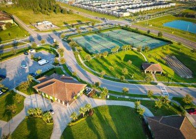 Oasis Club - The tennis courts. They are part of the Oasis amenities but are located on Bella Citta Blvd.