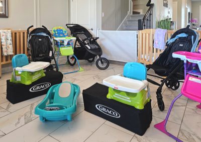 All the Baby Gear that is available at the villa during your stay