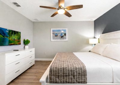 Champions Gate Spectacular vacation rental by owner Resort King bedroom with 43 inch TV